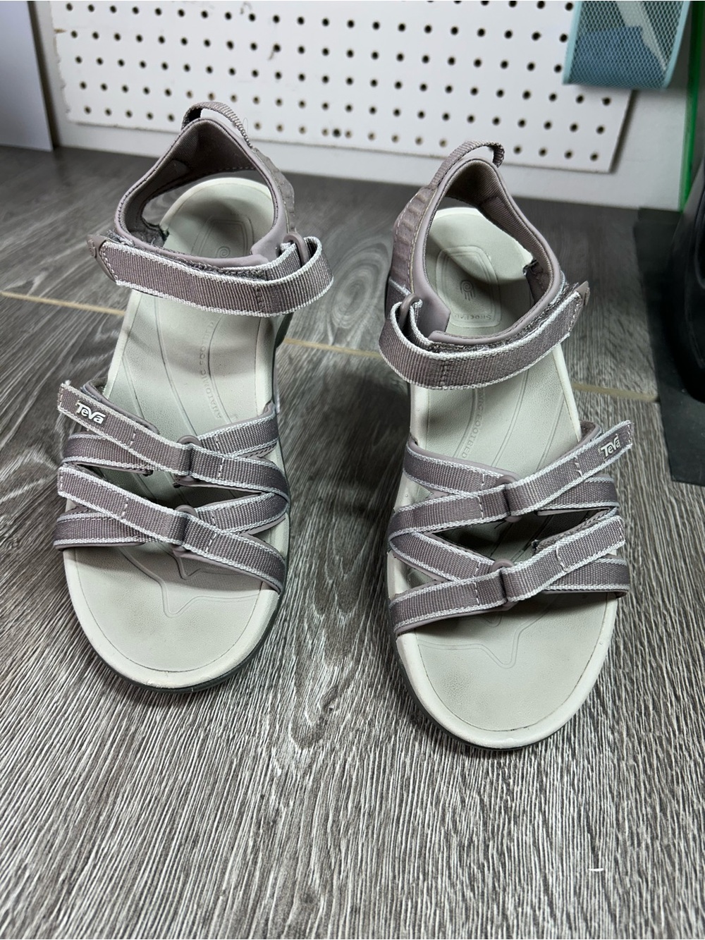 Teva Women’s TIRRA hiking Taupe Strappy Sport Sandals